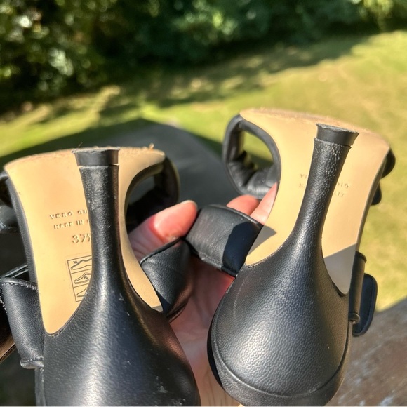 Gia x Pernille Perni 03 Two-Strap Padded Leather Sandals - Picture 6 of 7